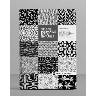 Grunge Decorative Black Textures Vol. 1