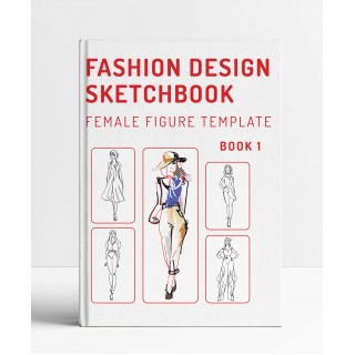 Fashion Design Sketchbook Female Figure Templete