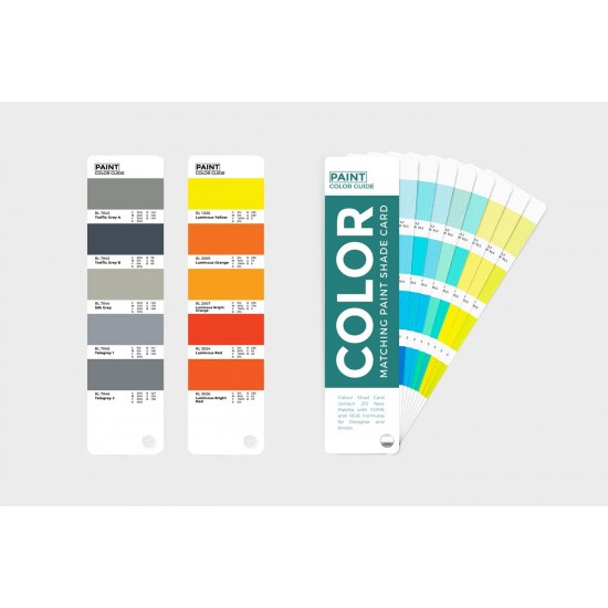 Color Matching Paint Shade Card