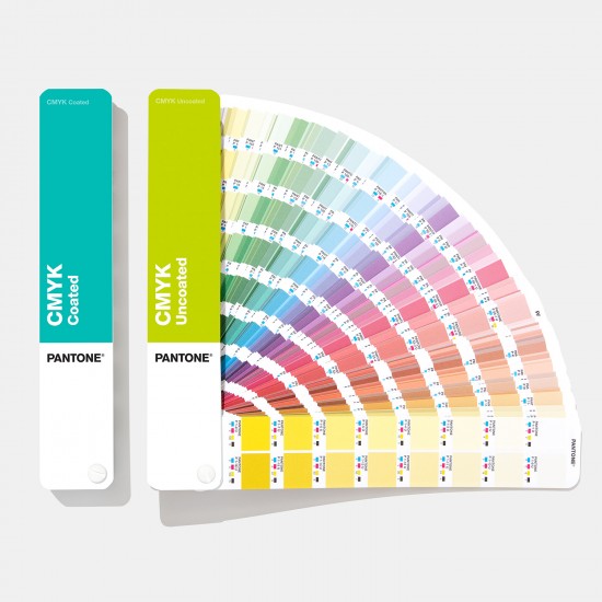 Pantone CMYK Color Fan Guide Coated & Uncoated GP5101A (Latest 2019 Ed.)