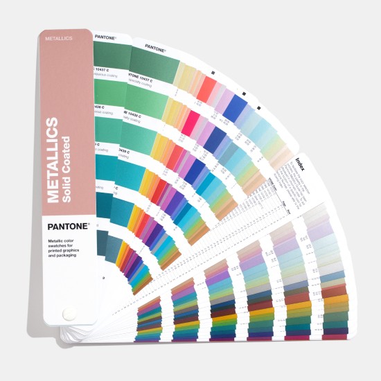 Pantone Metallic Coated Color Fan Guides GG1507A (Latest 2019 Ed.)