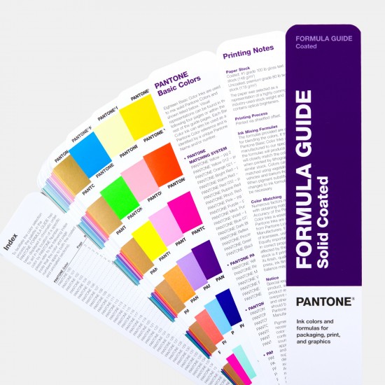 Pantone Formula Guide Coated & Uncoated GP1601A (Latest 2019 Ed.)